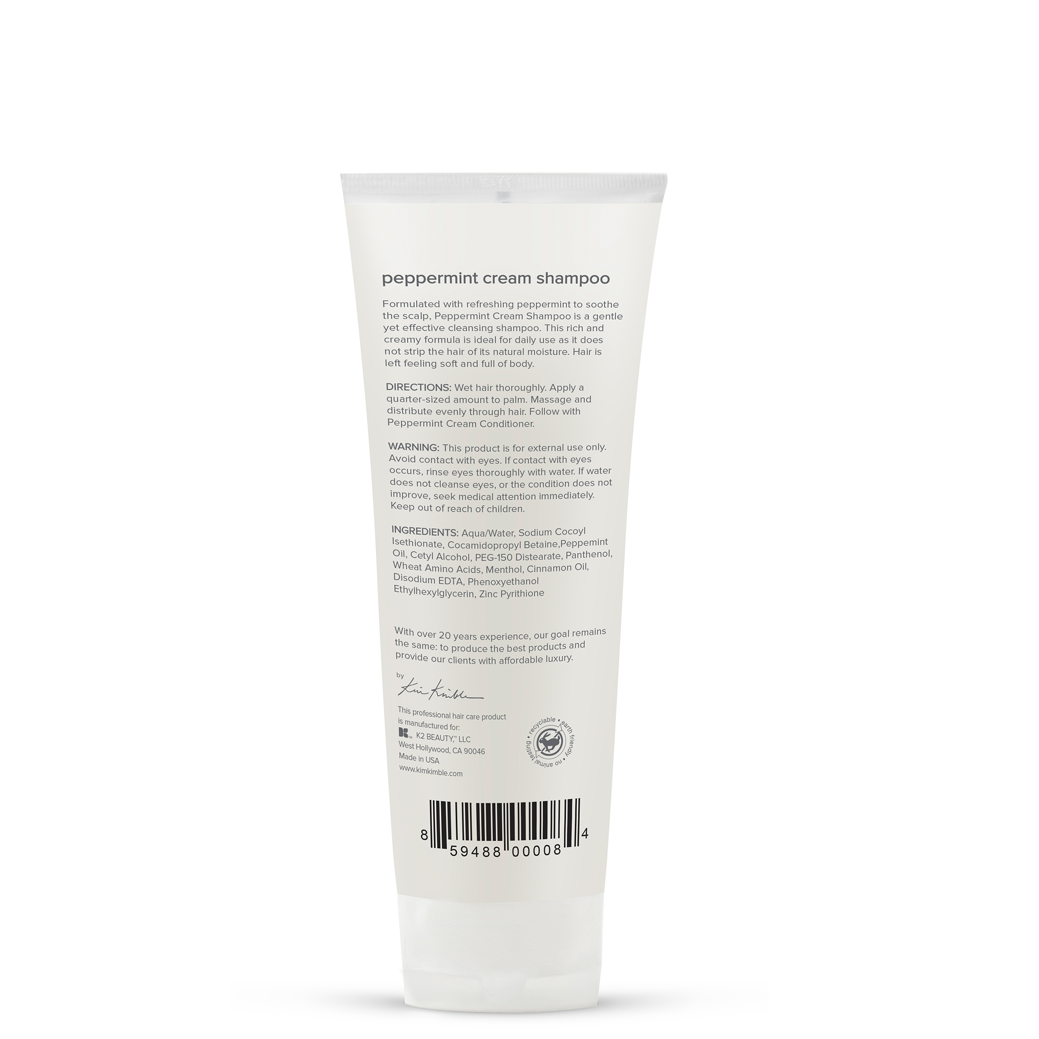 Peppermint Cream Shampoo